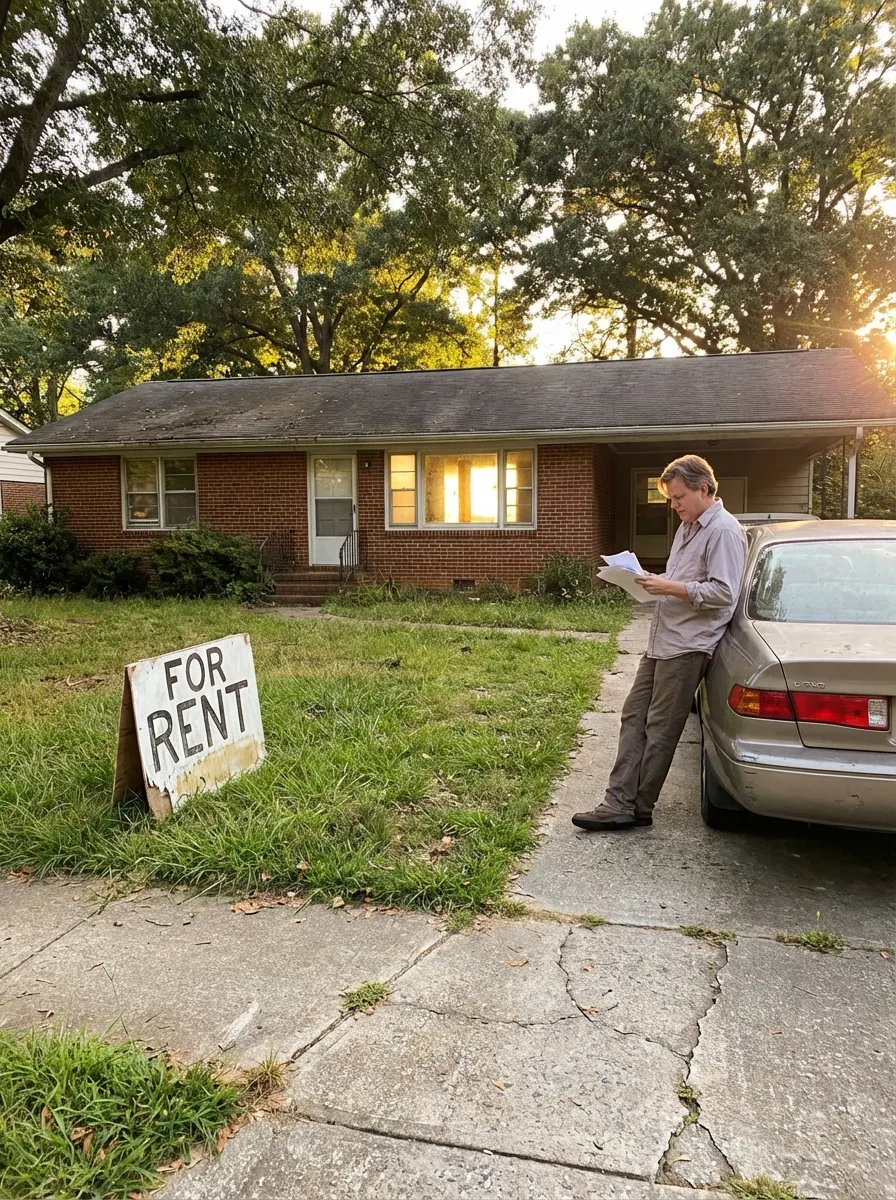 NC rental property with bad tenants - sold as-is to cash buyer