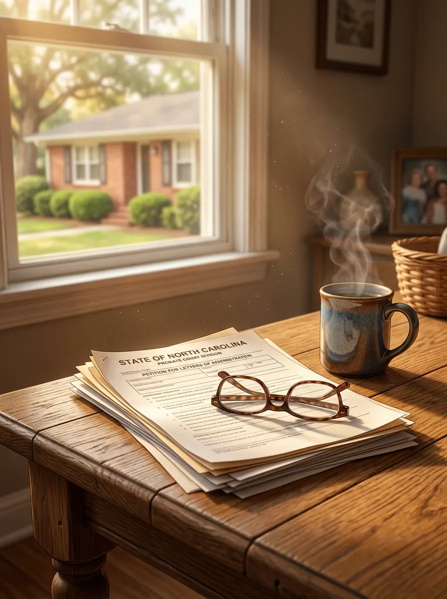 NC probate real estate guide for heirs selling inherited property