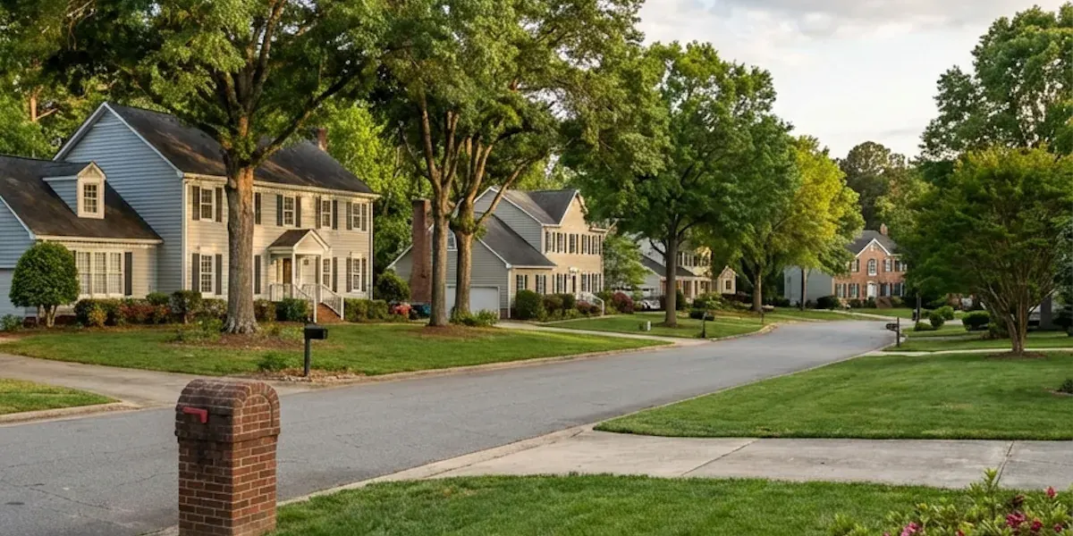 Open acreage in Davidson County North Carolina near the I-85 corridor between Lexington and Thomasville