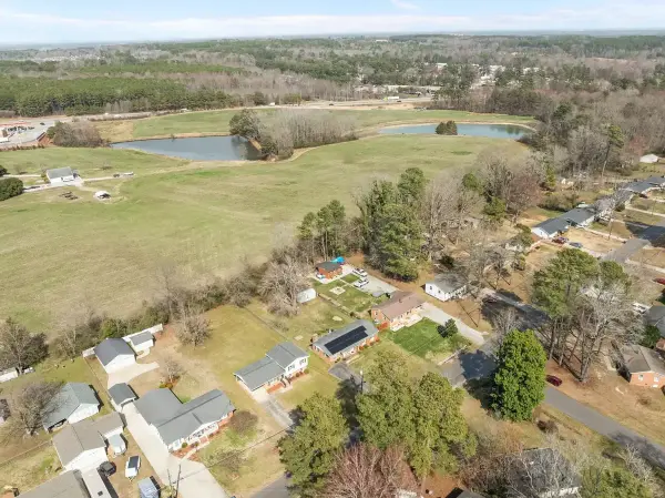 Smithfield, North Carolina aerial — Cinch Home Buyers service area in Johnston County